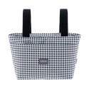 Bolso Organizador y Colchoneta Cambrass  Vichy Negro