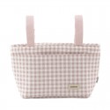 Bolso Organizador y Colchoneta ovalada Cambrass  Vicky Rosa