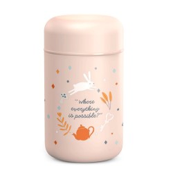 Termo papillero Suavinex Wonderland 400 ml Rosa