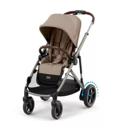 Pack Cochecito Trio Cybex e-Gazelle S con base G y adaptadores