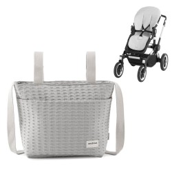 Saco organizador e colchão oval Cambrass Zico Cinzento