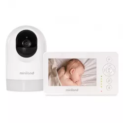 Monitor de vídeo digital para bebés Miniland 4.3" PRO com câmara