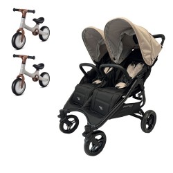 Bancos duplos Valco Baby SNAP Duo 4 com 2 Minibi