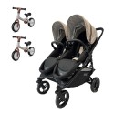 Carrinho de bebé duplo reversível Valco Baby SNAP ULTRA Duo com Minibi