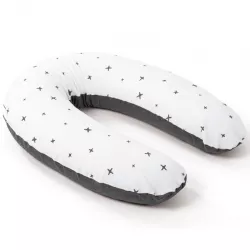 Cojín de embarazo y lactancia Babymoov DOOMOO BUDDY con microesferas