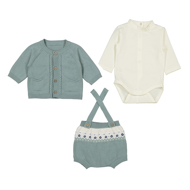 Conjunto pantalón corto Mayoral tricot