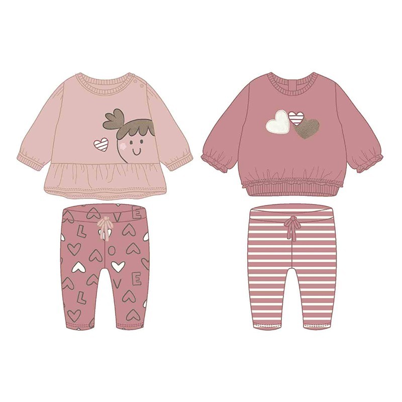 Conjunto de leggings Mayoral 4 peças
