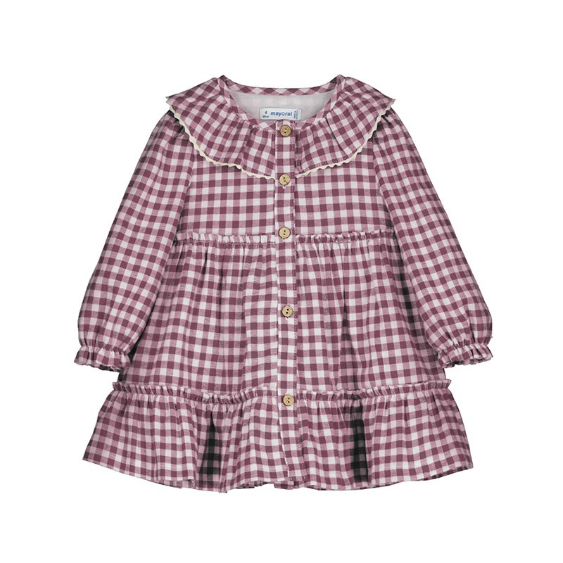 Vestido Mayoral vichy square