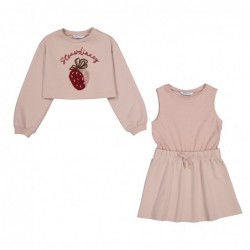 Vestido Mayoral peluche 2 peças