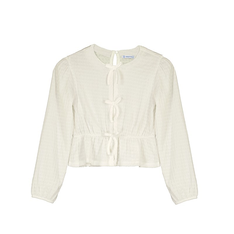 Top Mayoral laços de malha