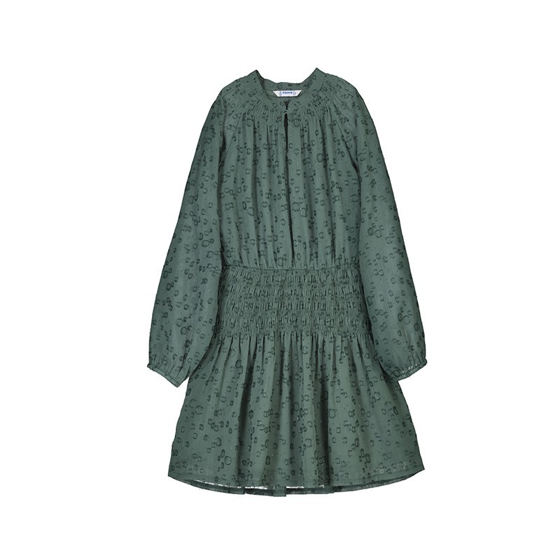 Vestido Mayoral gasa lurex