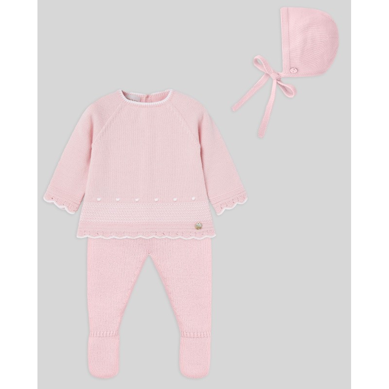Jubão com gorro e polaina Paz Rodríguez Prenda OI 25-26
