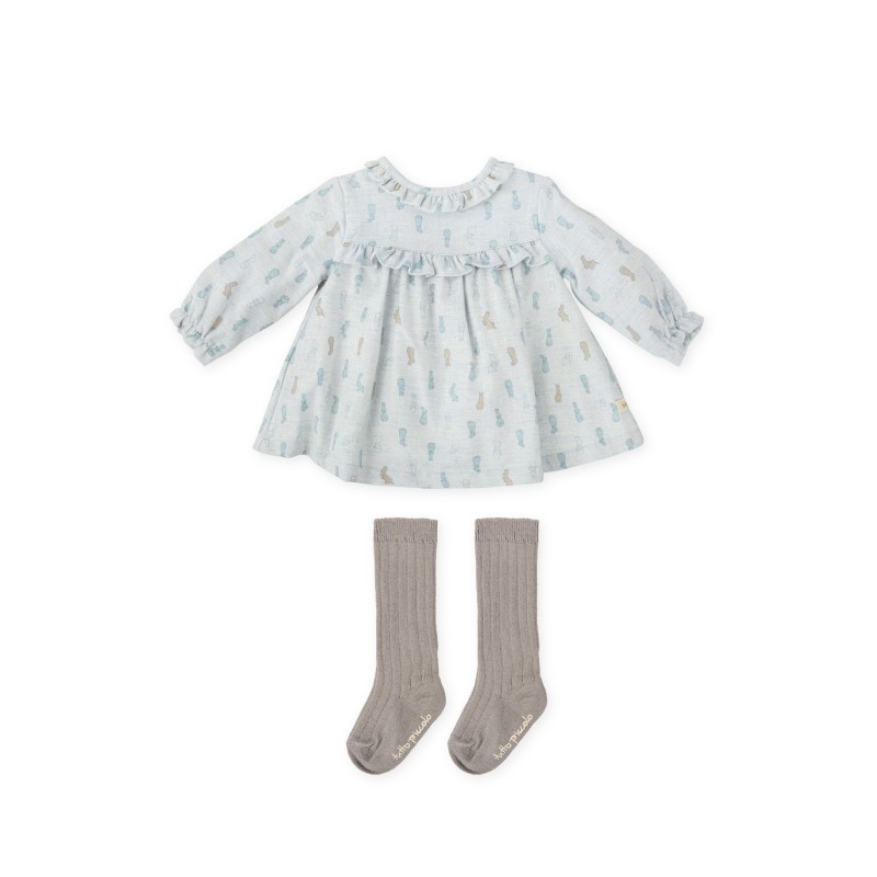 Vestido Tutto Piccolo Salto com meias