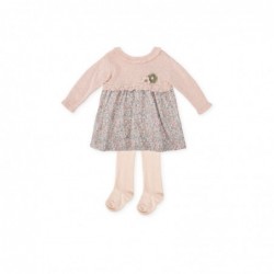 Vestido Tutto Piccolo Bouquet con leotardos