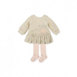 Vestido Tutto Piccolo Pérez con leotardos