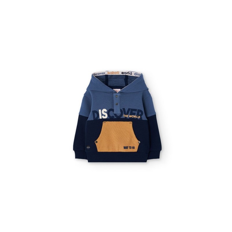 Sudadera felpa Boboli con bolsillo
