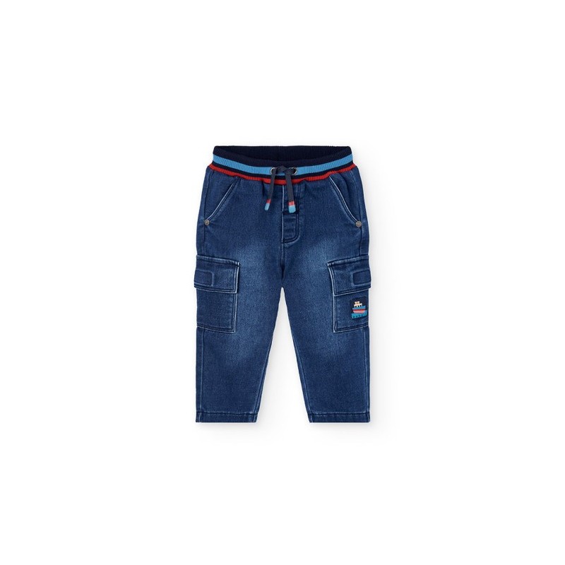 Calças de ganga Boboli malha