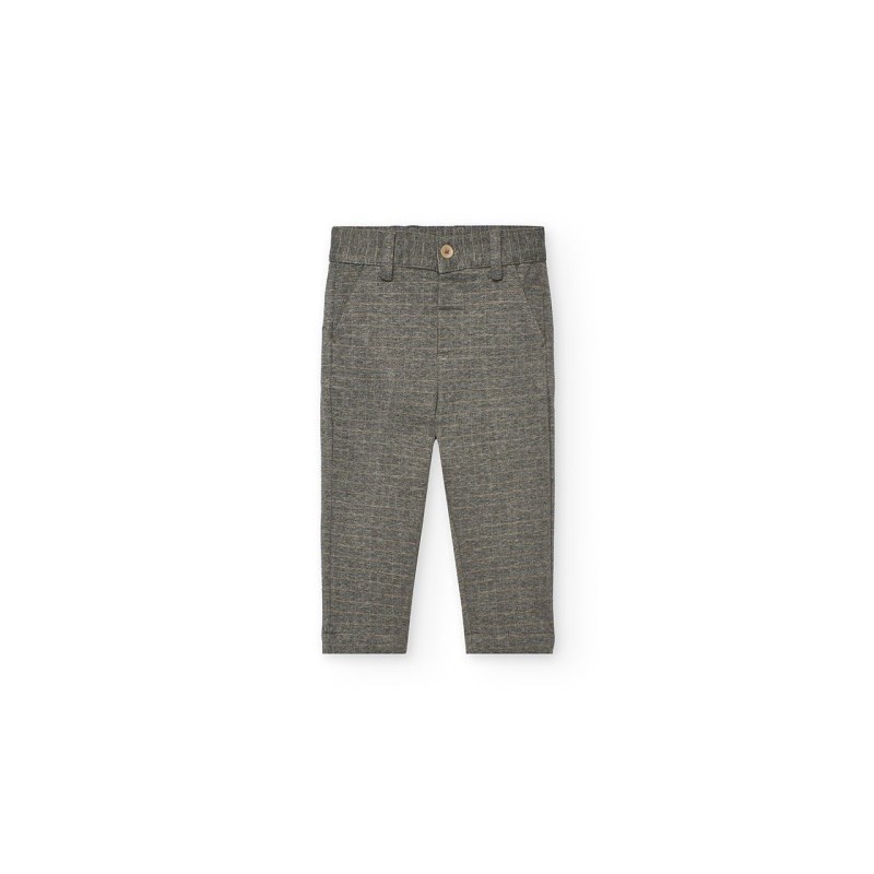 Pantalón punto Boboli cuadros