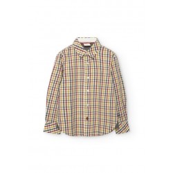 Camisa Boboli popelina multicolorida