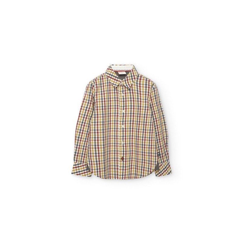 Camisa Boboli popelín multicolor