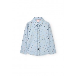 Camisa oxford Boboli manga larga