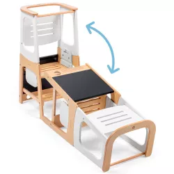 Torre de aprendizagem Maxi-Cosi Toucan 3 em 1 com utensílios de mesa