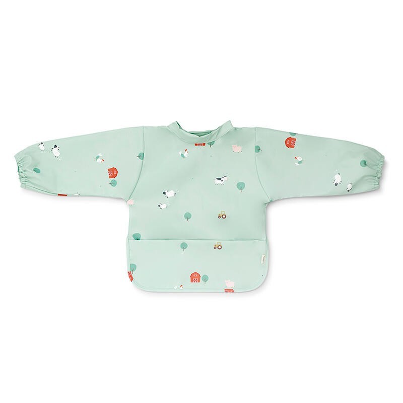 Babero impermeable Saro con mangas