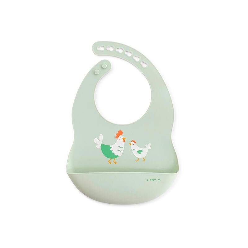 Babete de silicone Saro Festa