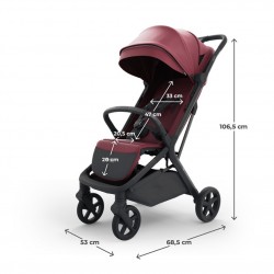 Carrinho de bebé Kinderkraft NUBI 3 novo com saco