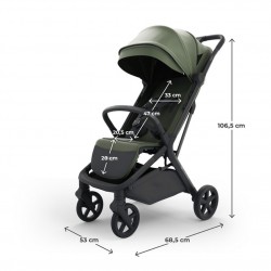Carrinho de bebé Kinderkraft NUBI 3 novo com saco