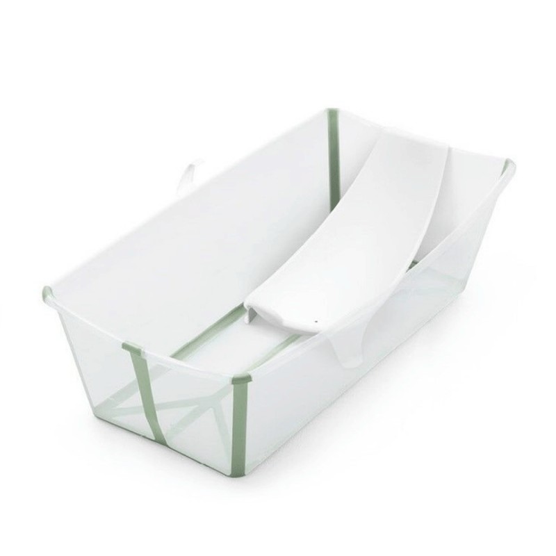 Banheira Stokke Flexi Bath + Suporte de banho para recém-nascidos como oferta