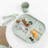 Vajilla Foodie Done By Deer con ventosa Tiny Farm