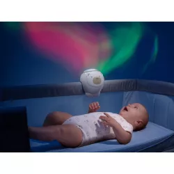 Mini berço co-sleeping Kinderkraft NESTE GROW com projetor