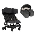 Silla paseo Gemelar Mountain Buggy NANO Duo con capazo Cocoon