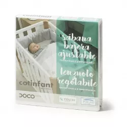 Sábanas bajeras con protector Tencel 90x50 Doco Sleeping COTINFANT