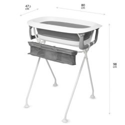 Bañera Plegable Toral Vera con patas y cojín