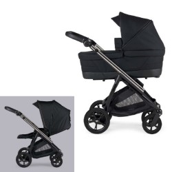 Carrinho de bebé Duo Bebecar BIB com banheira e mini berço