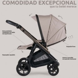 Cochecito Duo Bebecar BIB con bañera y minicuna