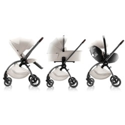 Cochecito trio Britax Römer RIO con Baby-Safe Pro y Base Vario 5Z