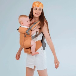 Porta-bebés Love & Carry AIR X com capa de inverno
