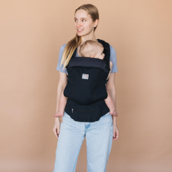 Mochila Portabebés Love & Carry AIR X con funda cobertor All Weather