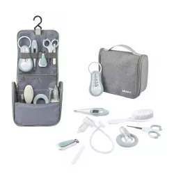 Neceser baño para colgar Beaba con 9 accesorios