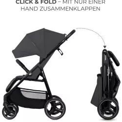 Silla paseo Kinderkraft TRIG 3 con bolsa canastilla