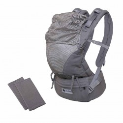 Mochila de transporte Quokkababy E-Carrier MESH com capa impermeável
