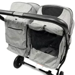 Carrinho de bebé Kikka Boo Gemelar Happy 2