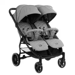 Gemelar KikkaBoo HAPPY 2 tejido acolchado con 2 Bicis