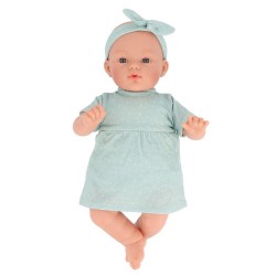 Muñeca Monnëka Gorrito Flores blancas