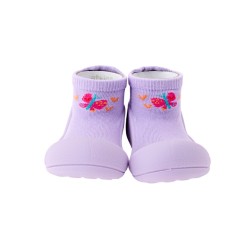 Zapato calcetin Attipas Butterfly Purple