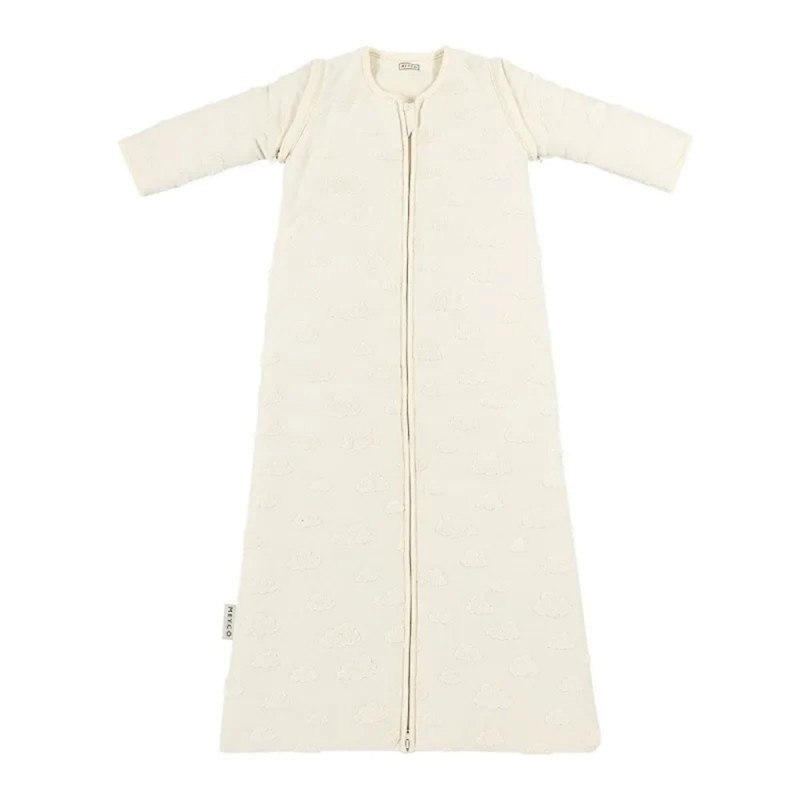 Saco de dormir com mangas Meyco Me-Clouds Naturel