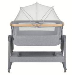 PACK Kikkaboo Nanna 2 mini-cama com cadeira alta Azeitona